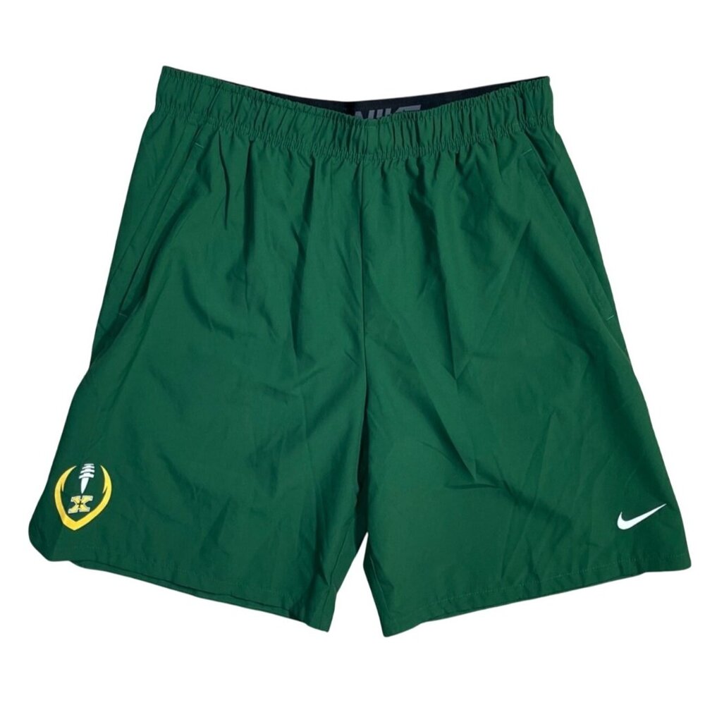 Nike Dri-Fit Drill Shorts St X Louisville KY Logo L Large Men's Green Gold